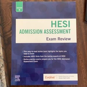 Hesi admission exam review book